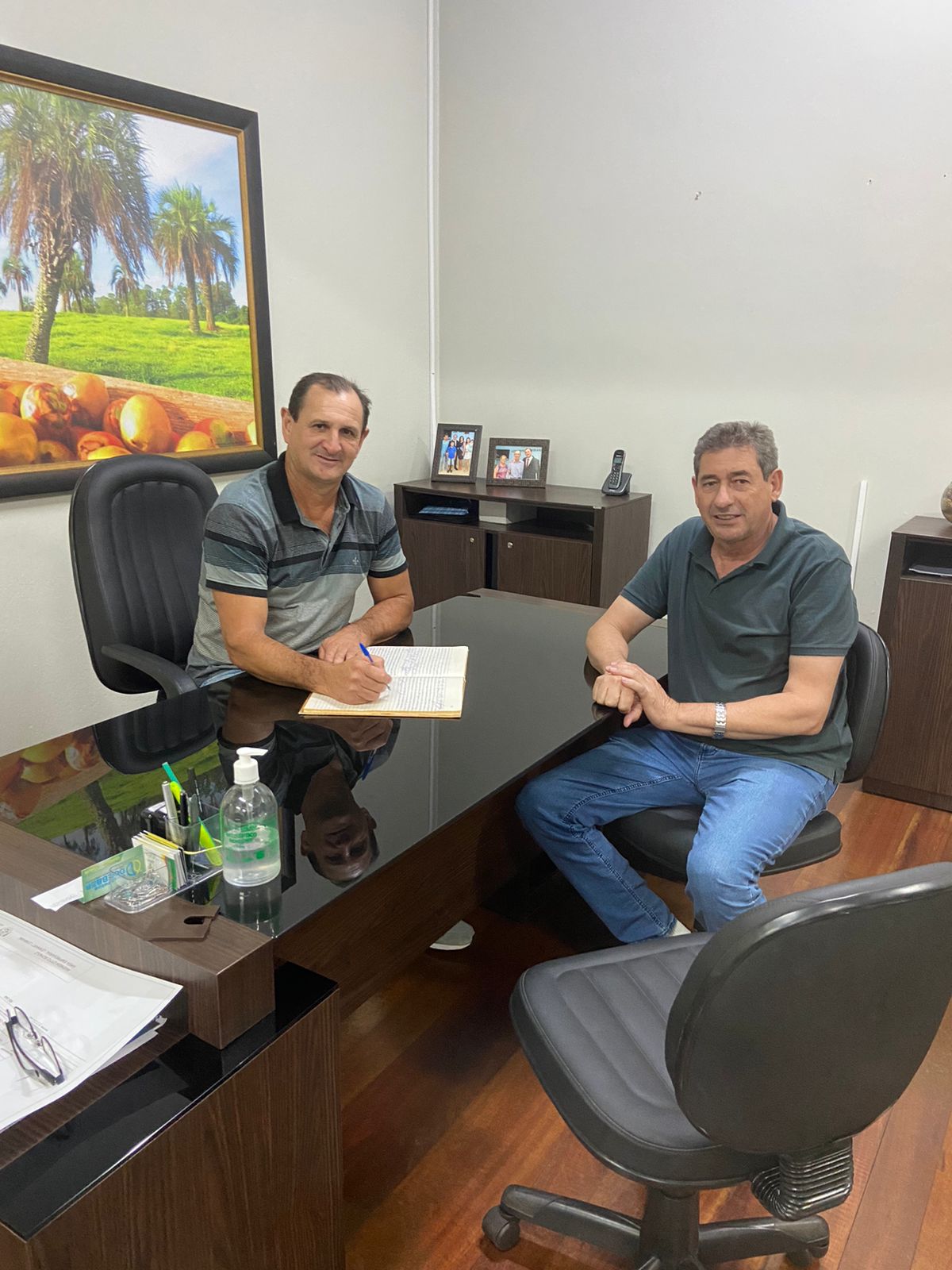 Taborda assume o cargo de prefeito municipal em exercício